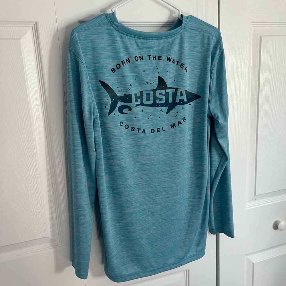 Costa Blue Long Sleeve Shirt - Picture 3 of 3